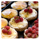 Our Delicate Cakes Platter (20 mixed cakes)