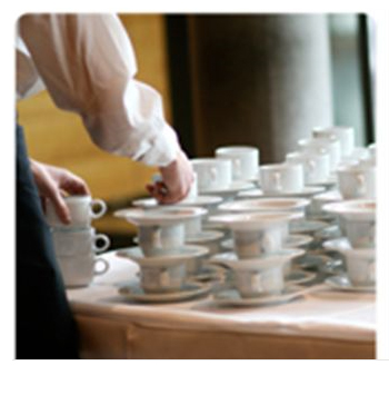 Upgrade to Ceramic Cups & Saucers